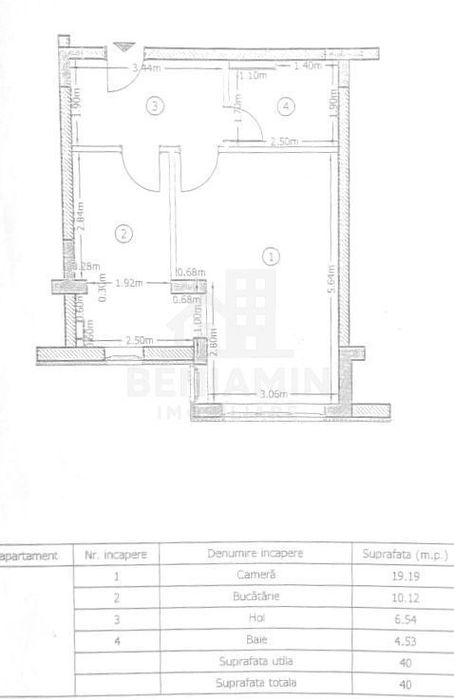Garsoniera Decomandata-40mp-Centrala-Avantgarden-Disponibila Imediat