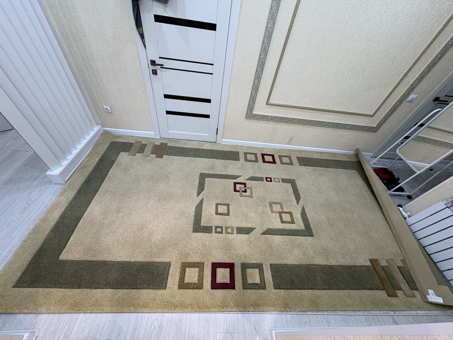 Ковер плотный после химчистки