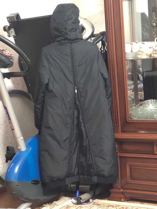Теплое пальто на синтепоне