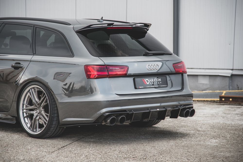 Дифузьор за задна броня Maxton design за Audi A6/S6 C7 (2014-2017)