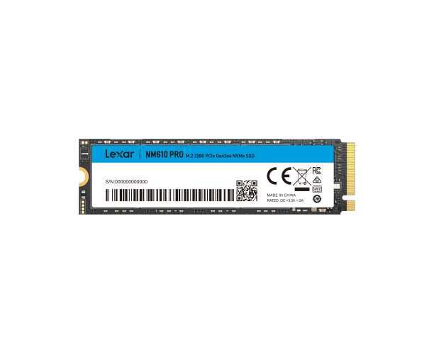 { Lexar NM610PRO NVMe SSD 500GB M.2 [R:3300/W:2400]