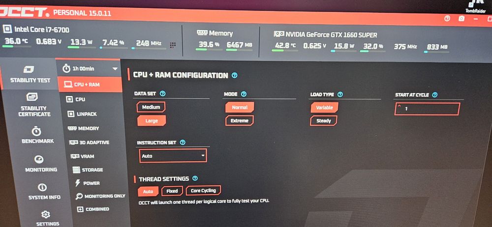 Компьютер в сборе I7/16Gb/GTX1660Super/nVMe/180GHz монитор