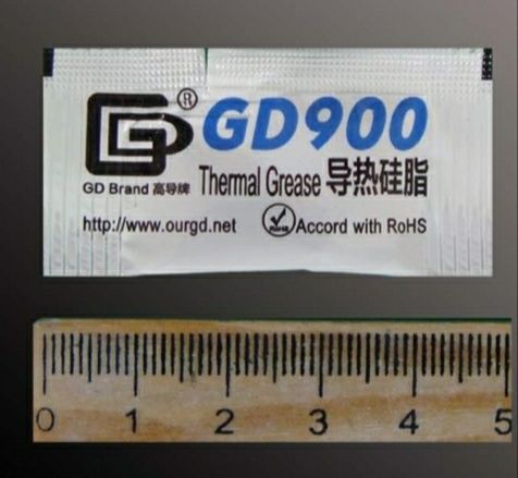 GD900 термопаста. 1шт=0,5гр