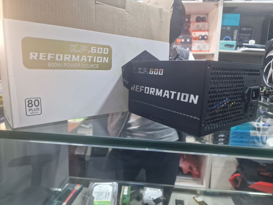 Reformation blok pitaniya 600w 80+ yangidek holatda