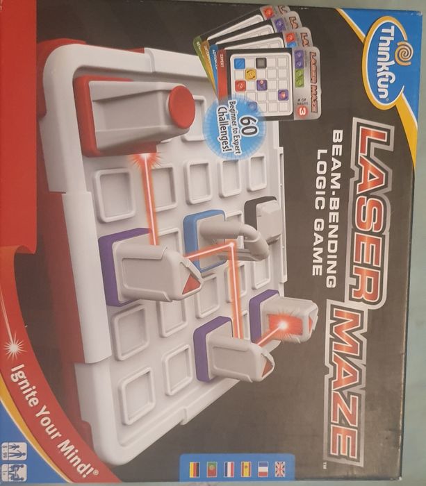 Joc logic LASER MAZE, 8-99 ani
