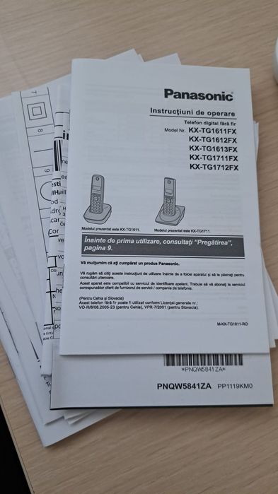 Telefon fara fir digital  Parasonic