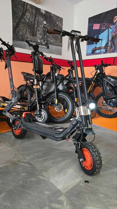 ШОК ЦЕНА! Електрическа тротинетка RidingTimes G63 два мотора 2*1200W