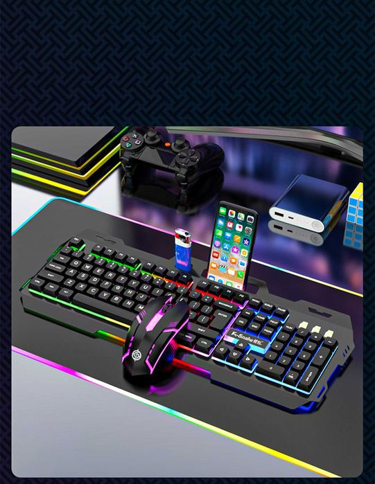 Tastatura Mecanica si Mouse cu Fir Gaming BladePRO K-Snake