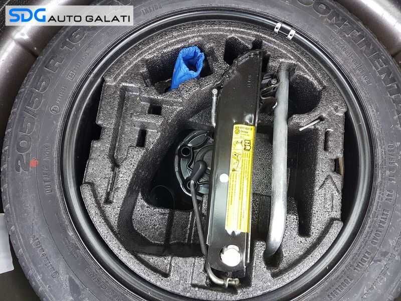 Kit Trusa Suport Spuma Cric si Cheie Roti Skoda Superb 2 2008 - 2015