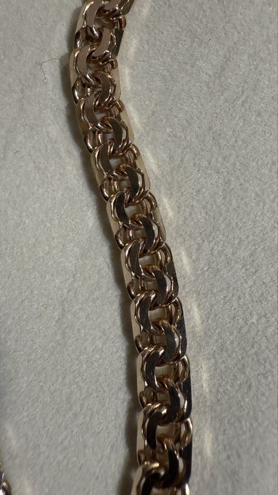 Зототая цепь Гарибальди вес 40,70 гр.  585