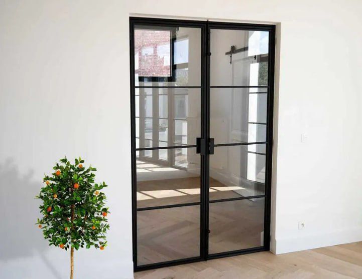 Двери из стекла/Раздвижная дверь Лофт