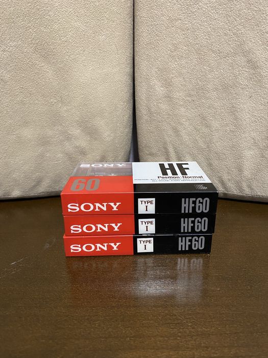 3 Casete Sony Sigilate