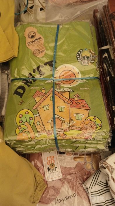 Bog'cha kiyim fudbolka shortik