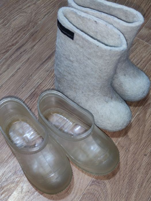 Валенки детские, размер 23 б/у