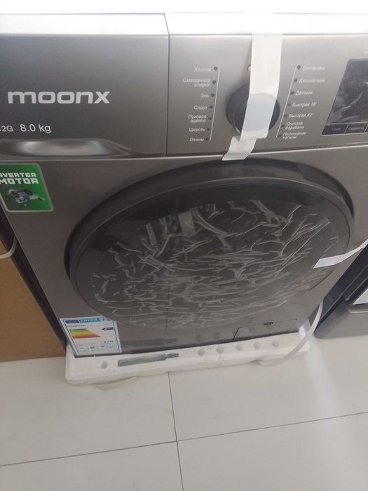 Стиральная машина автомат инверторные   moonx 8 kg янги упаковкада