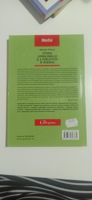 Istoria Jurnalismului si a publicitatii in Romania