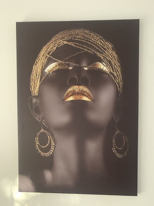 Vand tablou  african gold 70 / 100 cm