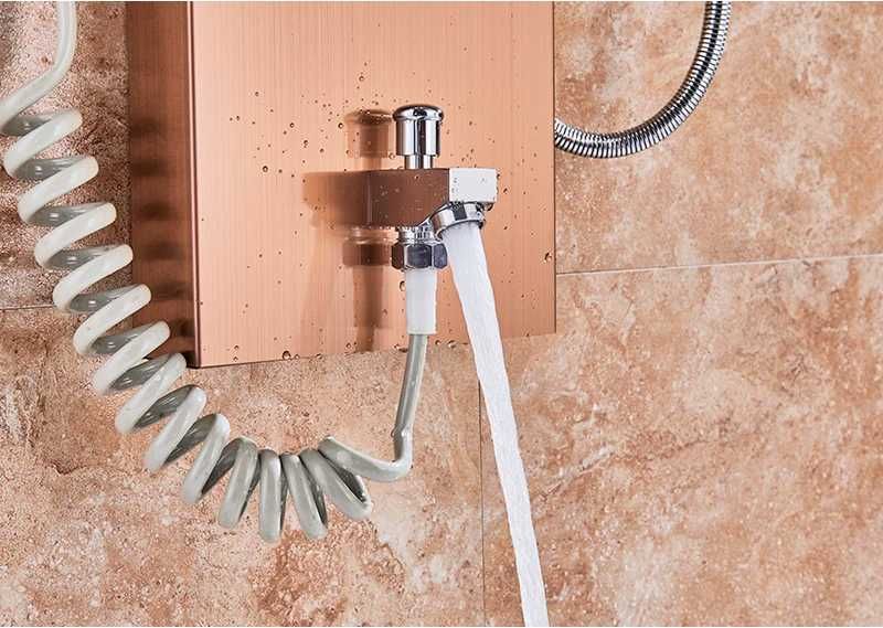 Хидромасажен душ панел с 6 режима, дисплей и LED осветление