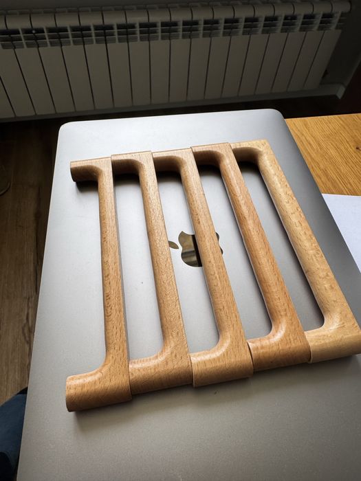 Дървени дръжки бук 160мм.