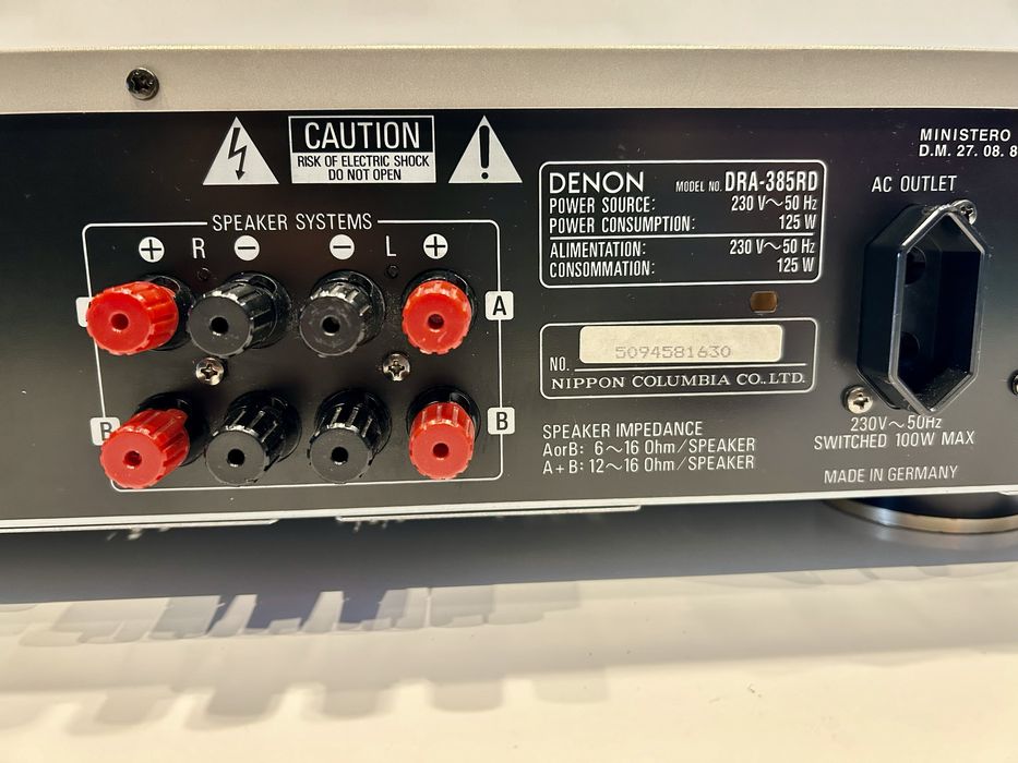 Vand amplificator Denon DRA-385RD