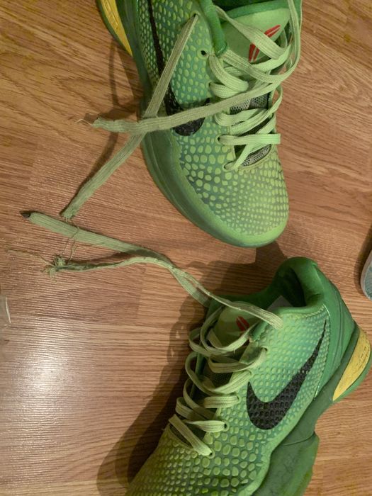 кросовки kobe 6 гринч 38 размер оригинал