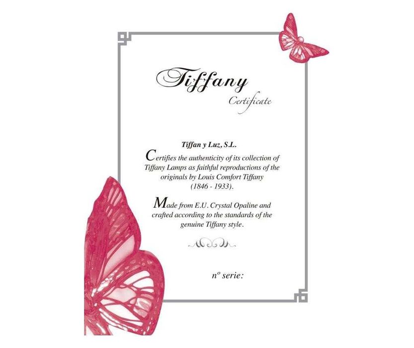 Veioza sticla Tiffany