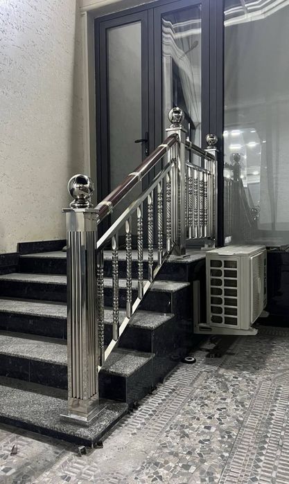 Перила из нержавеке ришотка навес качество гарантируем 230сум