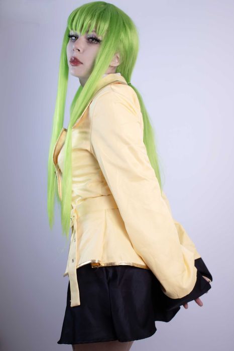 Code Geass C.C  косплей костюм и перука