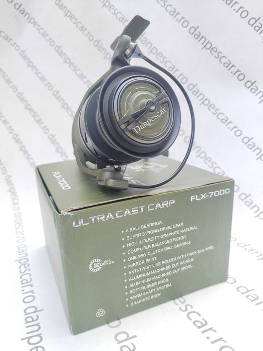 SET 2 Mulinete Feeder si crap Fl Flx 7000 Ultra Cast Carp Long Cast