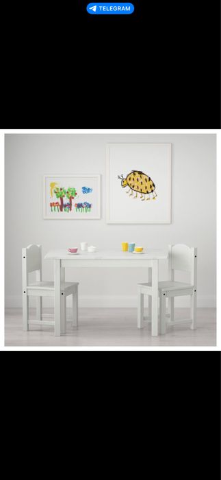 Продам детский стол икеа