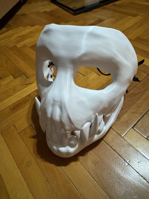 Mască printată 3D cu maxilar articulat – Halloween / Colecție
