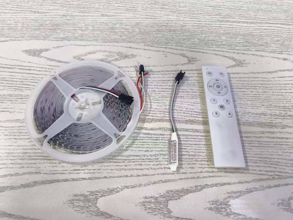 Лента лед неон самоклеюший диод светодиод 12 волт RGB led  подсветка