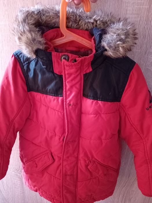 geaca groasa iarna c&a 3 4 5 ani 104 cm
