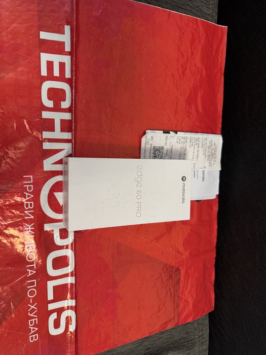 КАТО НОВ 512GB Motorola Edge 60 Pro Гаранция Technopolis 2027