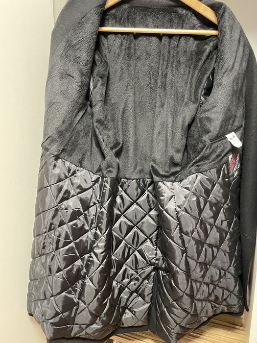 Мъжко черно палто