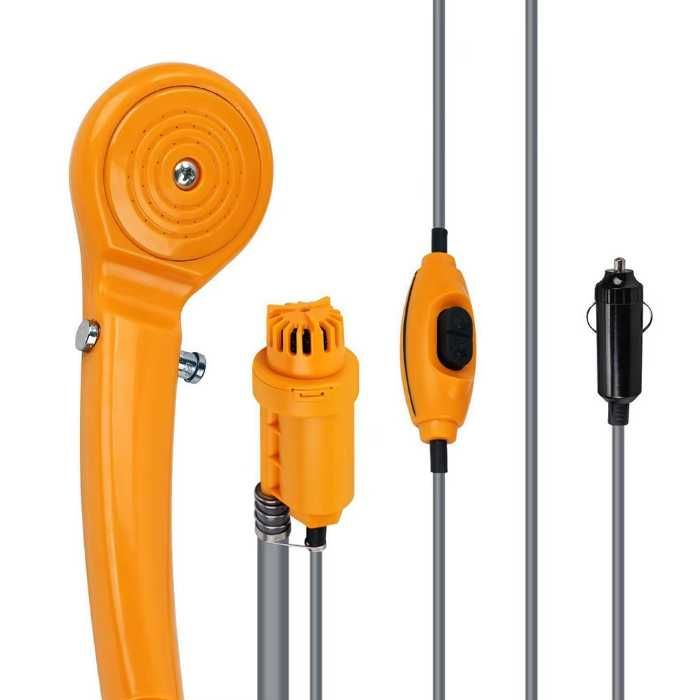 Портативен преносим душ външен за къмпинг каравана палатка 12V