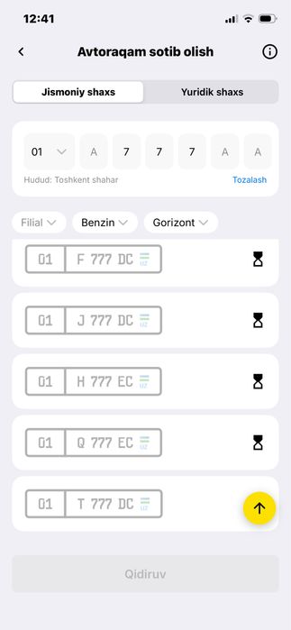 Avtoraqam xizmati auksion nomer olib beramiz sugurta tonirovkayam bor