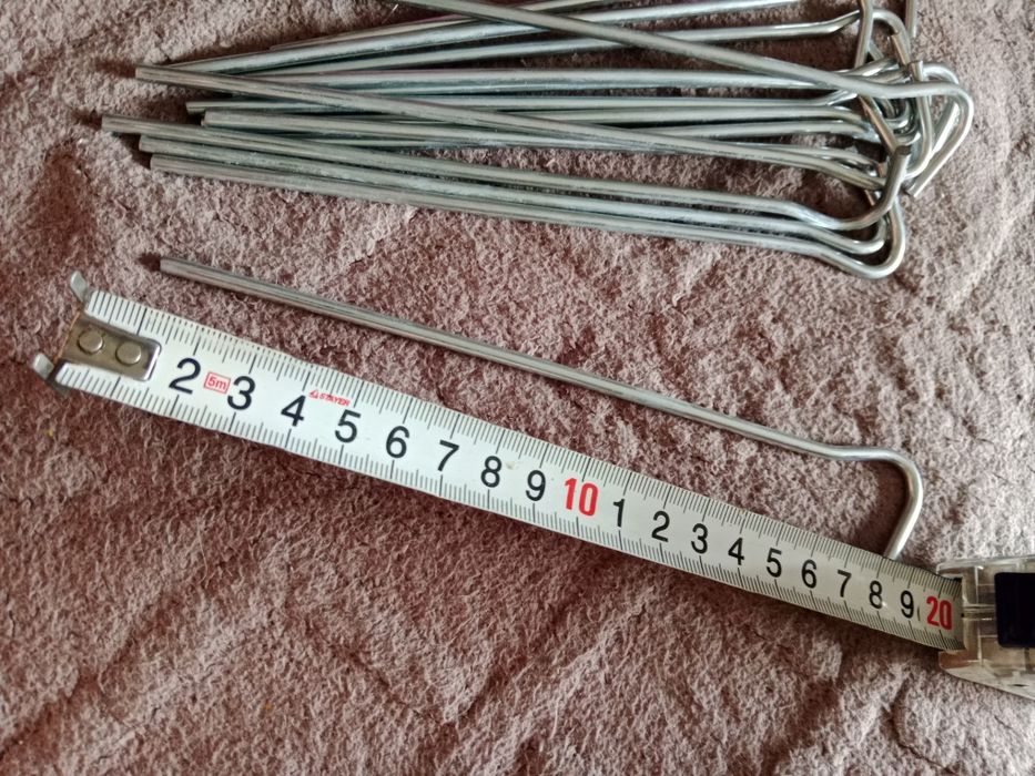 Веревки, колышки в чехле.