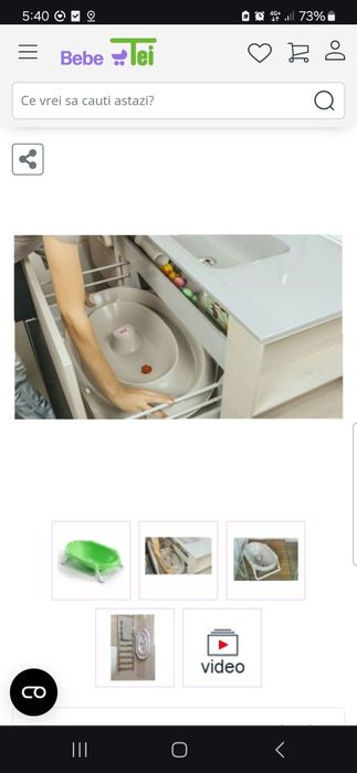 Cadita pliabila Ok Baby