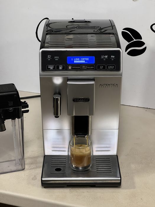 Кафемашина кафе автомат delonghı AUTENTICA cappuccino с гаранция