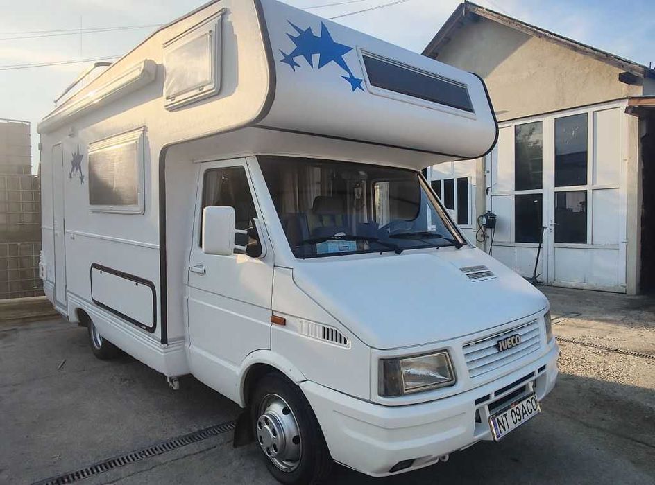 camper autorulota iveco buerstner ,aer cond. 12v,220v +aer la sofer
