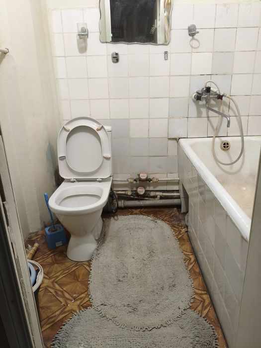 Аренда квартиры 1 комнатная переделанная в 2 комнатную