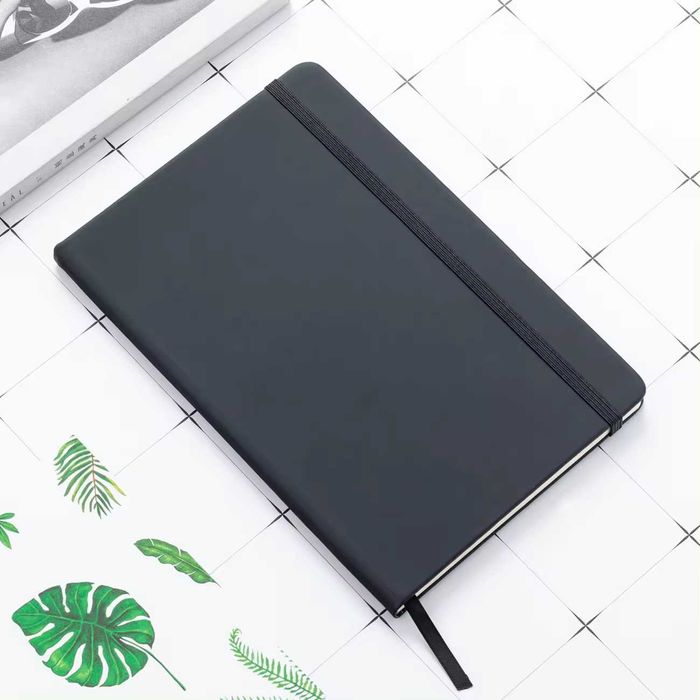 Блокнот А5 с индивидуальным принтом, кожаный журнал на логотип Blaknot