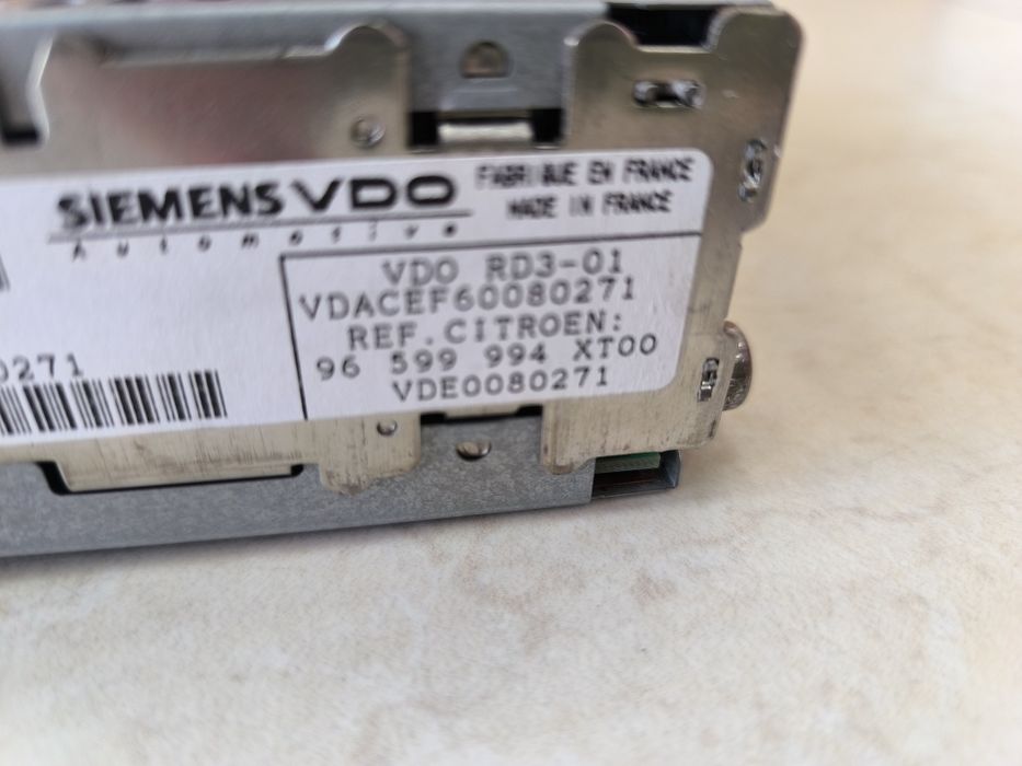 Радио CD за Citroen Ксара Пикасо /Сименс