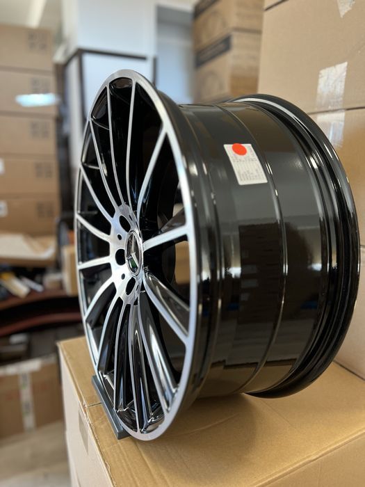 Jante Mercedes R17 5x112 Stil Turbine AMG Noi A B C E S CLA CLS CLE CLK GLA GLB GLC GLE GLS GLK ML Vito V-Class Maybach AMG Audi BMW VW