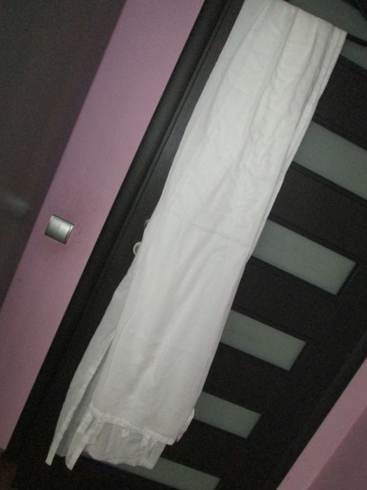 pereche perdele albe Ikea