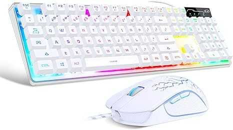 Gaming Keyboard and Mouse Combo, MageGee K1