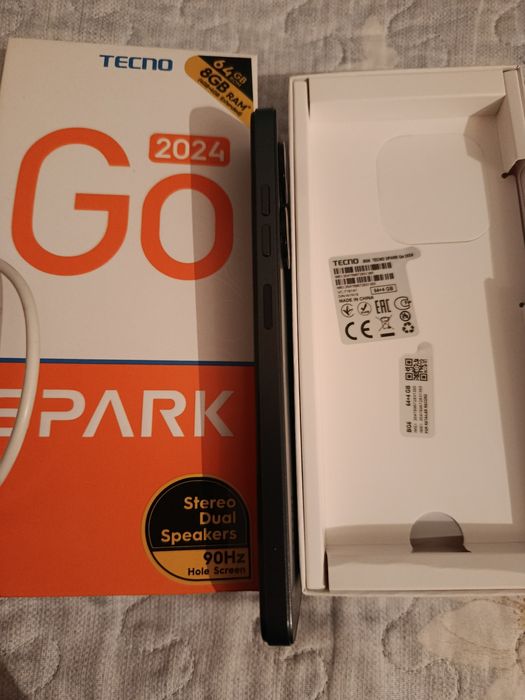 Tecno Spark Go в хорошем состоянии