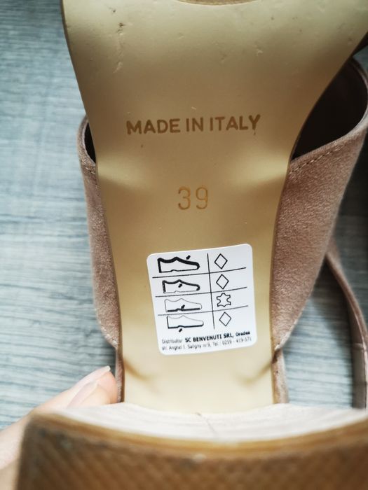 Sandale piele Benvenuti 39