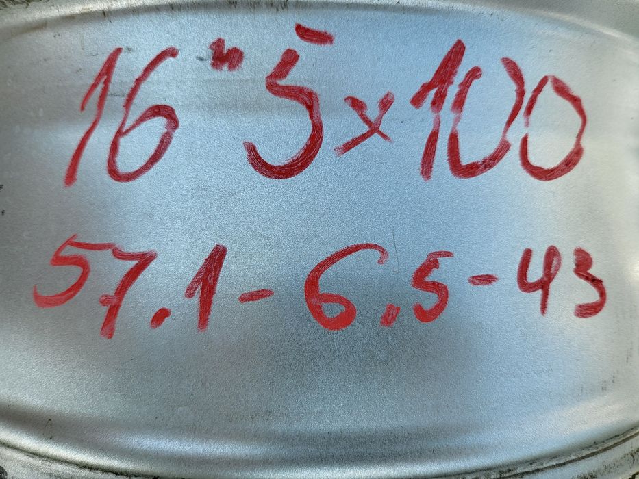 Оригинални джанти 16 5х100 Шкода ,Skoda , Octavia, Fabia